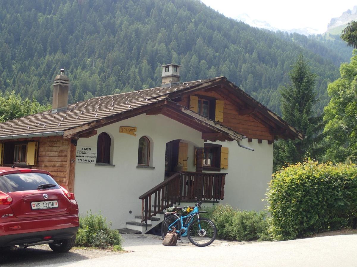 Chalet Le Muguet Villa Ovronnaz Luaran gambar
