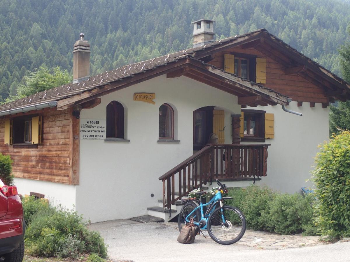 Chalet Le Muguet Villa Ovronnaz Luaran gambar